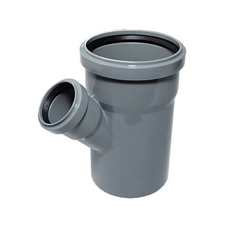 Тройник канализационный "Россия" (110х110х50х45°)