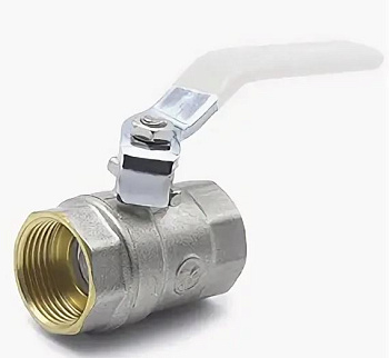 Шаровой кран "Thermofix серия 1 000" (20 Б м/м) (БЕЛАЯ РУЧКА 1020.04W)