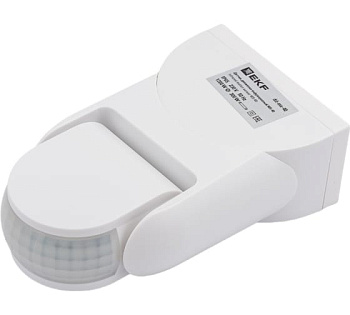 Датчик движения (ИК) MS-40 настен. 1200Вт 180град. до 12м IP65 PROxima EKF