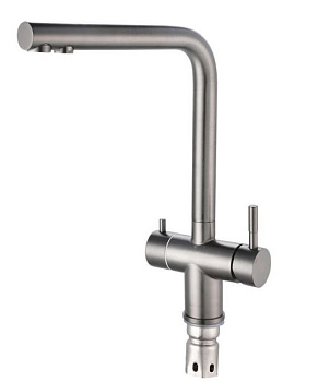SUS127PVD-017F-015 Смеситель для кухни с переключением фильтра, d35