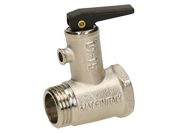 Клапан для водонагревателя 1/2 с прину. рычагом