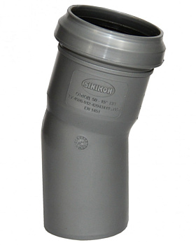 Угол канализационный 50х15 СИНИКОН