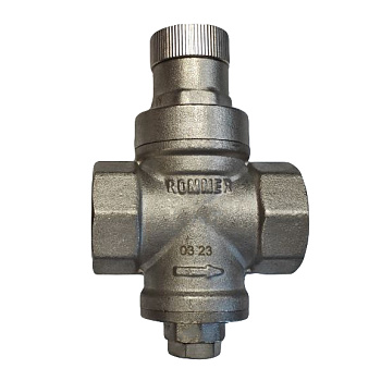 ROMMER Редуктор давления PN16 вн/вн 3/4 без подключения манометра