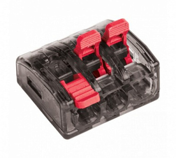 EKF PROxima Клемма СМК 221-413 3 отверстия 0.2-4.0 мм2 (100шт.)