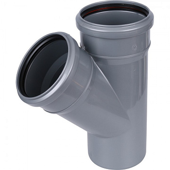 Тройник канализационный "Россия" (110х45°)	