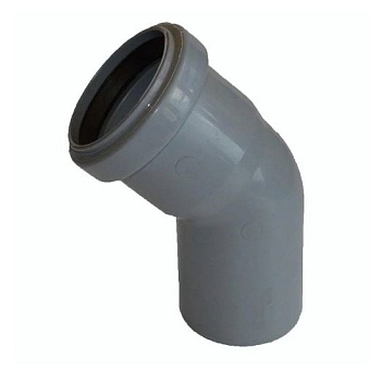 Отвод канализационный "Россия" (50х67°)