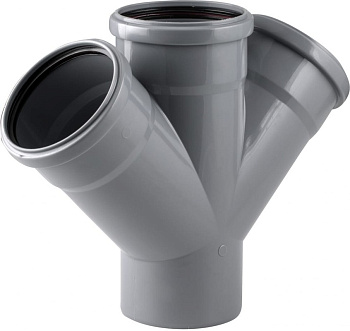 Крестовина канализационная 110х110х110х45* СИНИКОН