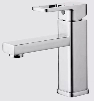  Смеситель (Troya) для умывальника на гайке  Zegor NOD1-A188