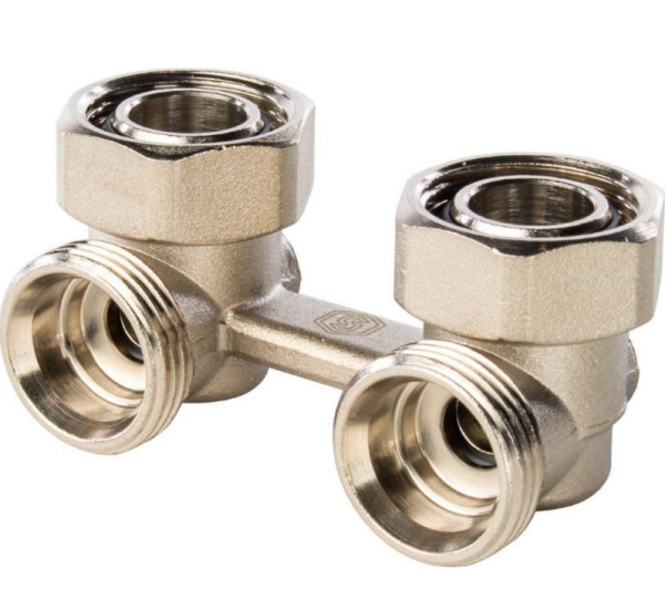 узел подкл радиатора угловой