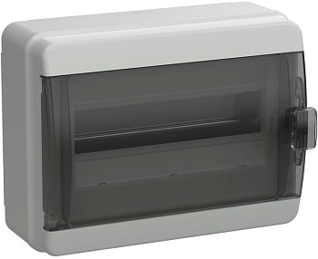 IEK TEKFOR Корпус пласт. КМПн-12 IP65 черн. прозр. дверь