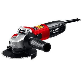 ЗУБР УШМ 125 мм, 1100 Вт, с регулировкой оборотов, компакт