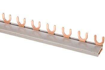 IEK Шина соединительная типа FORK (вилка) 1Р 63А (1 модуль)