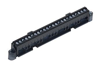 Суппорт для шин в корп.(ширина 12 мод.) IEK TEKFOR