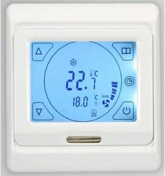 Терморегулятор программируемый Е91.716 белый