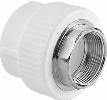 Муфта под ключ вн./рез. "RTP" - белая (50х1 1/2")