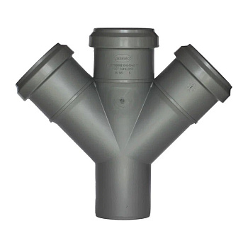 Крестовина канализационная 50х50х50х45 СИНИКОН