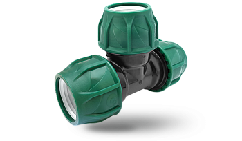 Тройник нар./рез. ПНД "POELSAN" (25х3/4")