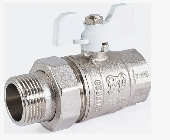 Кран шар. PROFACTOR c американкой 1/2 NEW PF UBV324S