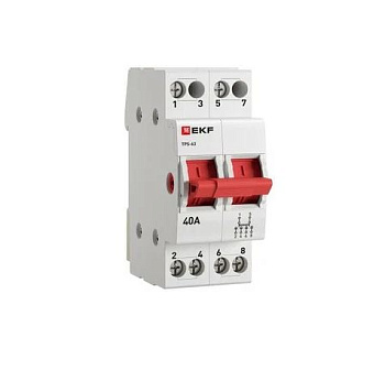 Переключатель трехпозиционный 2P 40А PROxima EKF