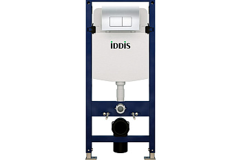 Комплект 2 в 1: инсталляция и клавиша смыва, хром, Optima Home, IDDIS, OPH00GCi32K