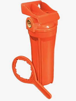 Корпус фильтра RnD для горячей воды, MF-HOT-10SL 3/4 (красный)