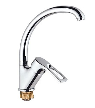 DYU4-A181, Смеситель для кухни боковой на гайке премиум