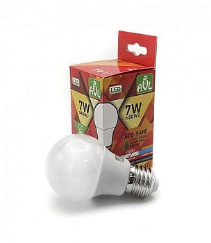 Лампа с/д PRE A55 LED 7W 4K E27 (100) (ЭК)