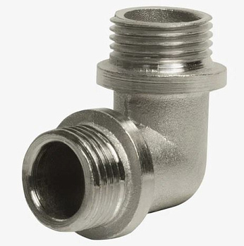 Угол HLV 1/2 нар.нар.резьба никель