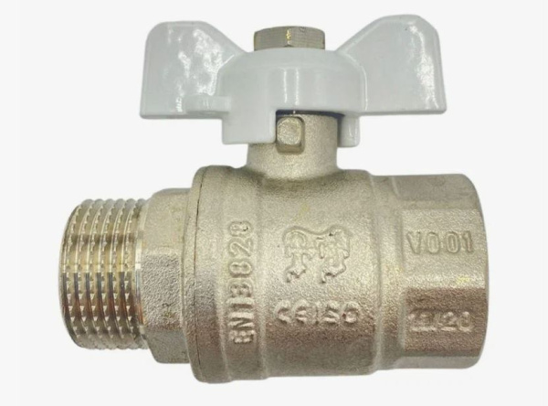 Кран шар. PROFACTOR вн-нар 3,4 бабочка