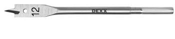 DEXX 12x152мм, сверло перовое по дереву, шестигранный хвостовик