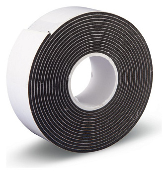 Лента монтажная чер 12мм/5м двусторонняя 