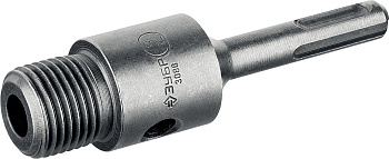 Державка ЗУБР для бур коронки с хвостовиком SDS Plus, L-100мм,резьба М22,конусное крепление