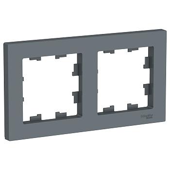 Systeme Electric AtlasDesign Грифель Рамка 2-ая, универсальная