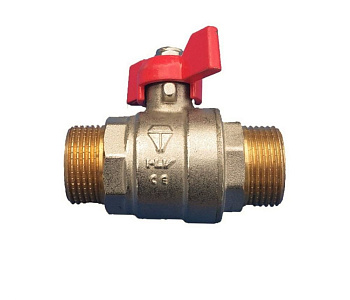 Кран шаровый HLV-Optima нар/нар 1/2 бабочка