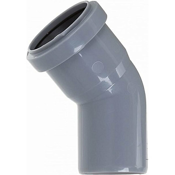 Отвод канализационный "RTP" (50х45°)