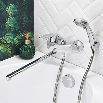 Смеситель для ванны (латунь) BOOU В8213-46F