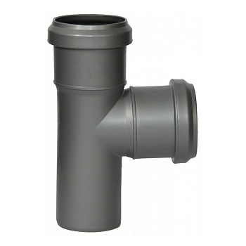 Тройник канализационный "Россия" (50х40х90°)																																		