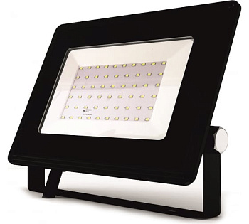 Прожектор с/д LE LED FL1 50W BLACK IP65 холодный белый