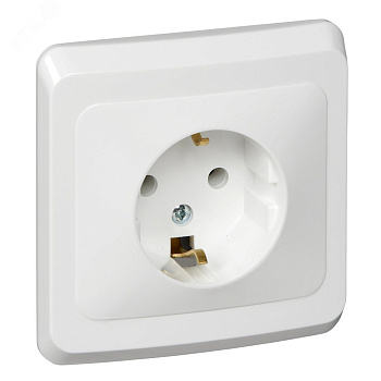 Systeme Electric Этюд Бел Розетка 1-ая с/з