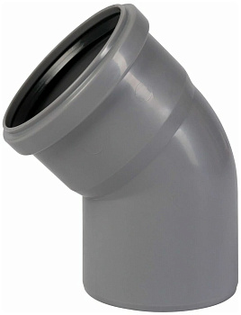 Отвод канализационный "Россия" (110х45°)