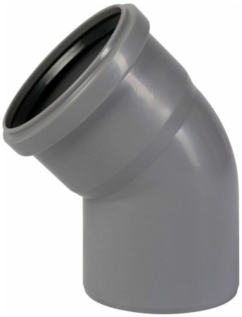 Отвод канализационный Россия (40х45°)