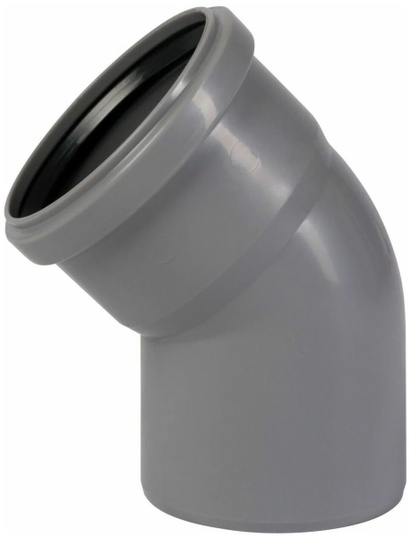 Отвод канализационный Россия (40х45°)