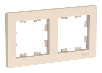 Systeme Electric AtlasDesign Беж Рамка 2-ая, универсальная