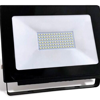 Прожектор с/д PRE LED FL4 100W BLACK (1/40) IP65 холодный белый (ЭК)