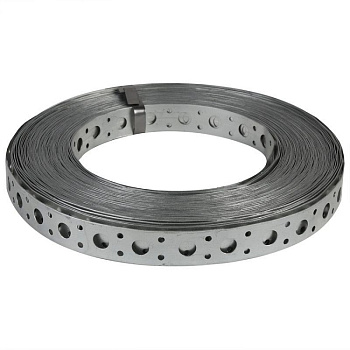 Лента монтажная перфорированная прямая LP 20х0,55 (25м) (10/300) ЭРА