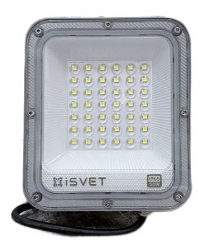 Прожектор 30Вт 6500К импульс драйвер "iSvet"