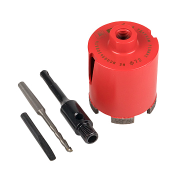 Коронка алмазная DCH-82 Laser M16 SDS-Plus EKF Expert