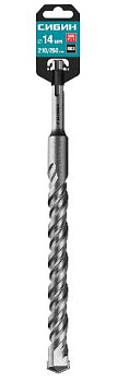 СИБИН Бур SDS-plus 14 х 260 мм