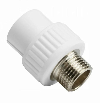 Муфта нар./рез. RTP - белая (32х3/4")