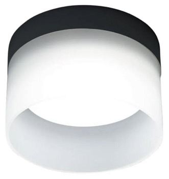 Светильник потолочный 12W, 220 V GX53 черный HL453